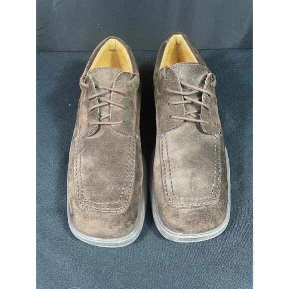 New Not Ordinary Dreams, N.O.D. Brown Suede Loafers, Made in Italy, US Size 8.5 - Picture 1 of 9